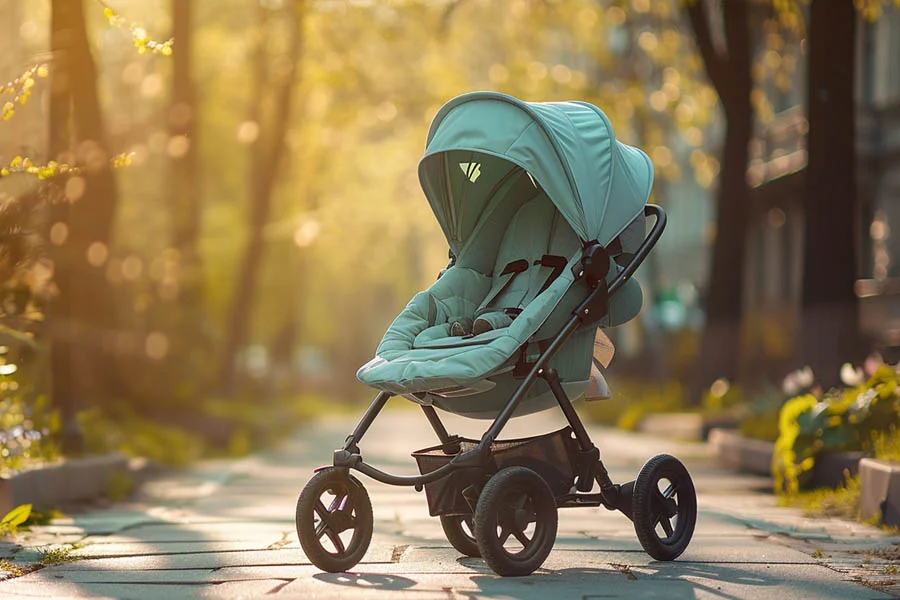 bi-directional baby stroller