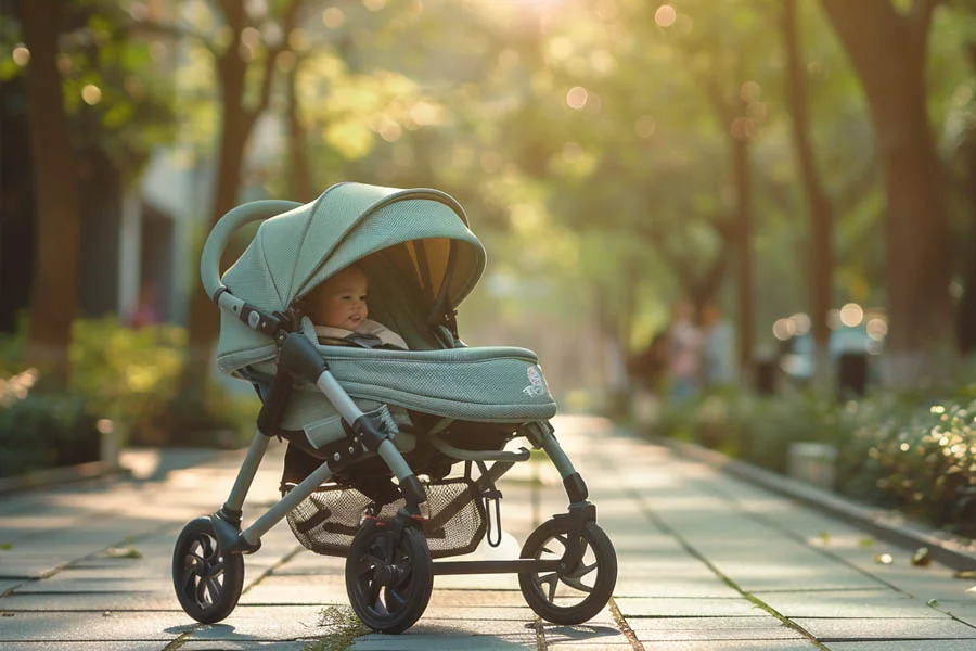 oxford fabric baby stroller