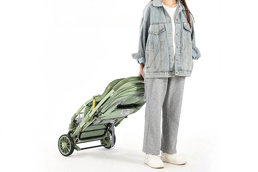 oxford fabric baby stroller