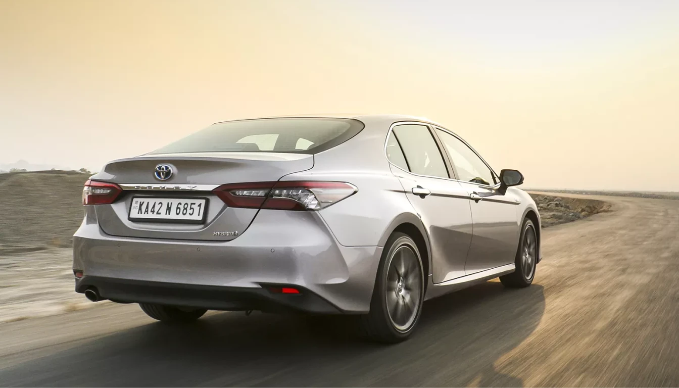 Toyota Camry rear storage