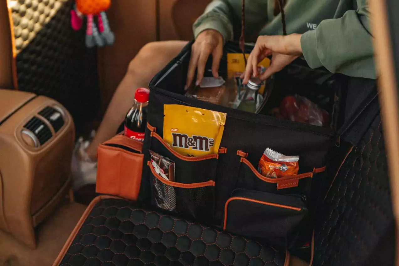 Kia Telluride trunk organizer